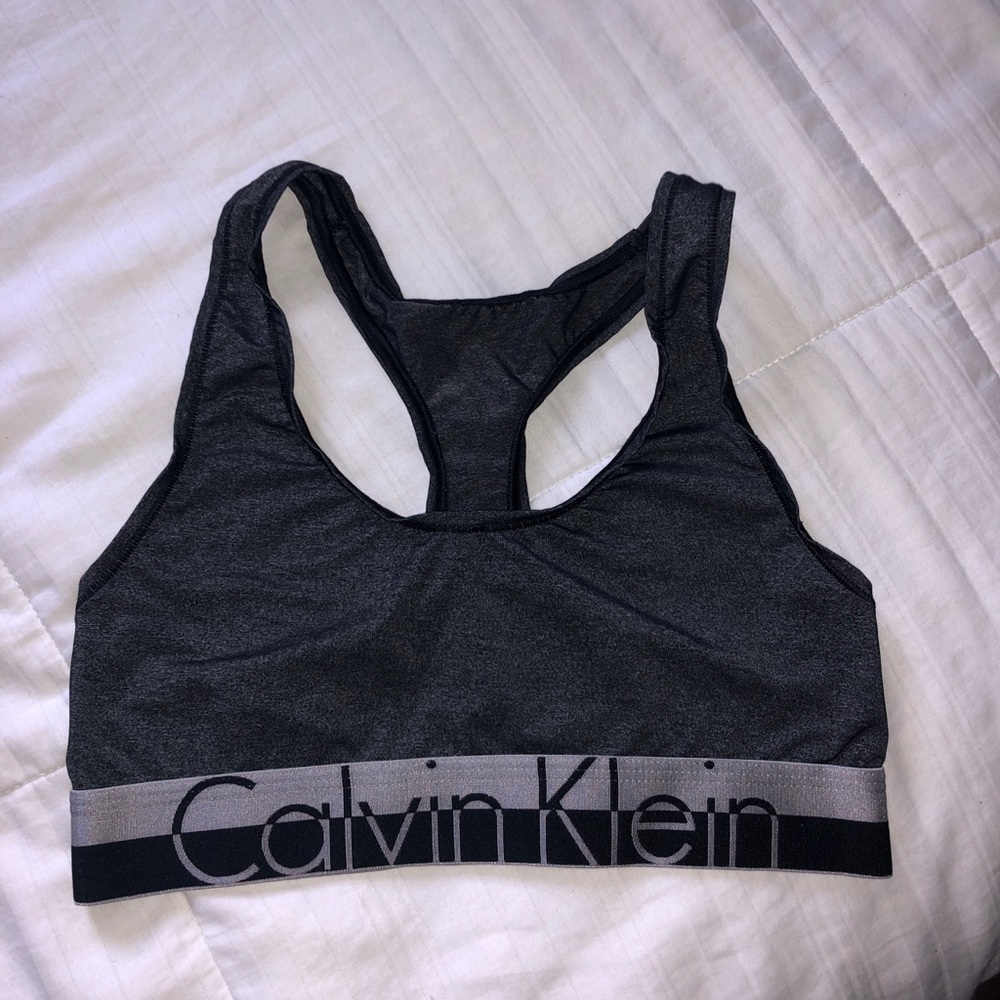 Calvin Klein grey bralette